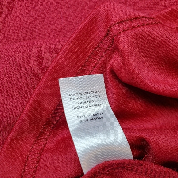 NWOT Lulus In the Meadow Backless Embroidered  Red Mini Dress Sz S - Picture 8 of 13